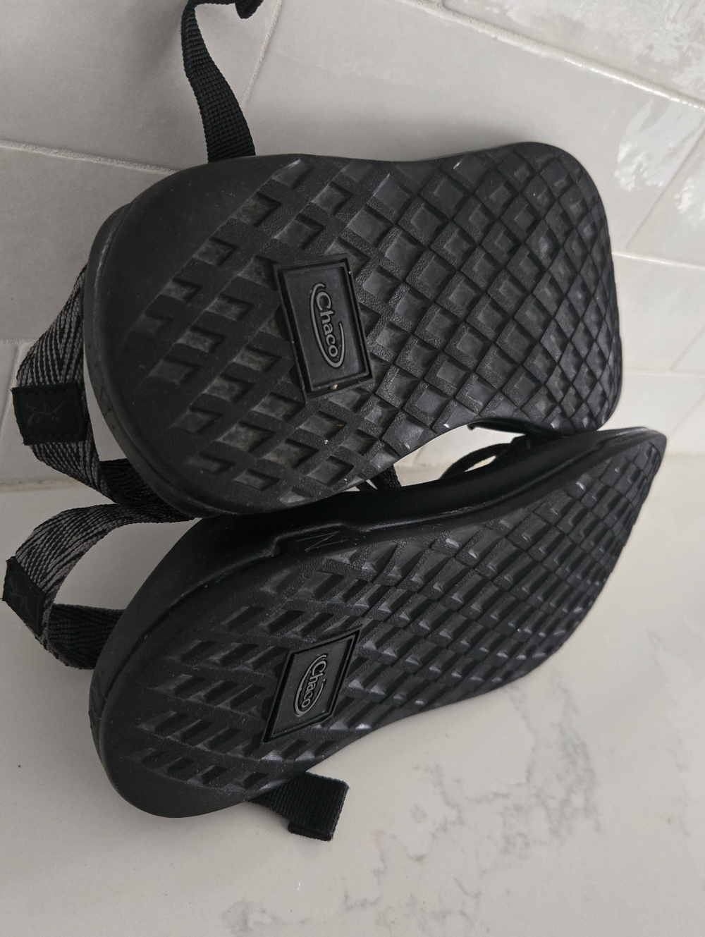 Chaco Z/Cloud X2 Sandal Adjustable Double Strap Hiking Adventure Limb Black Sz 7 - Picture 7 of 7